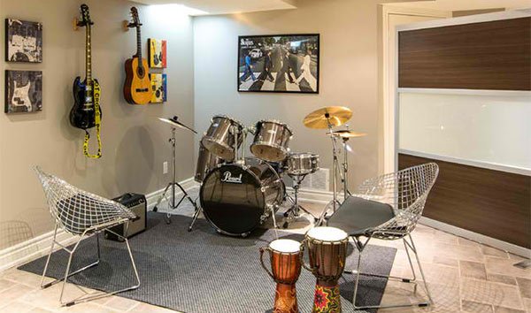 Music practice room